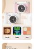HD Dual Lens Retro Digital Camera with CCD Sensor for Travel, Campus, and Vlogging - Phone Upload Compatible