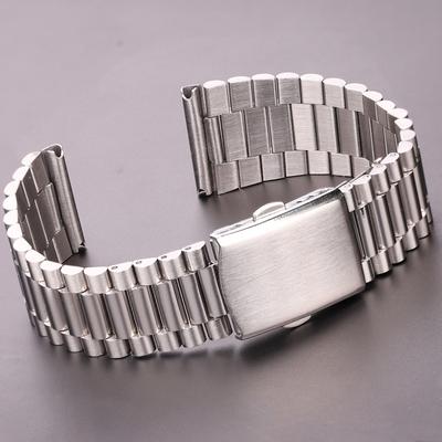 Uhrenarmband 316L Edelstahl Uhrenarmband Silber Gold Damen Uhrenarmbänder 12mm 14mm 16mm 18mm 20mm Uhr Handgelenkbandverschluss