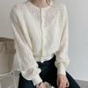 Fashion Vintage Long Sleeve Cardigans Women Casual O-neck Loose Sweaters Coats Women Elegant Hollow Out Knitted Sweater Female 28406