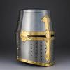 Handmade Medieval 14th Century Great Helmet Perfect for Renaissance Fair, Cosplay, LARP, Halloween Costume Authentic Steel Replica