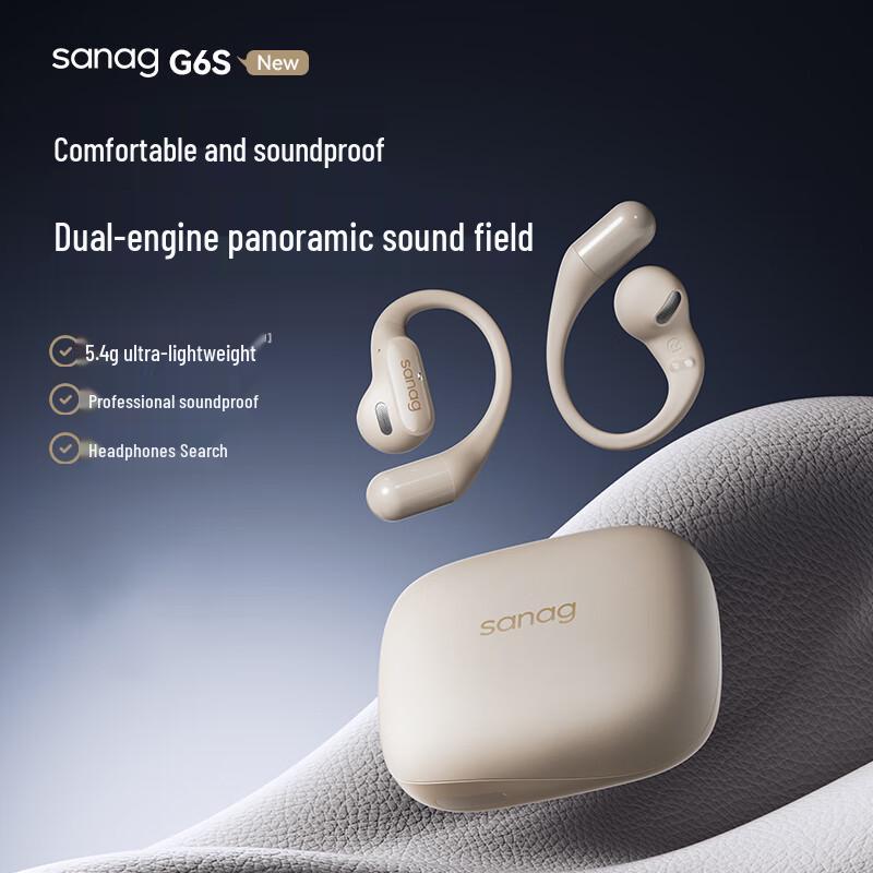 

SANAG G6S Open-Ear Bluetooth Sports Earbuds