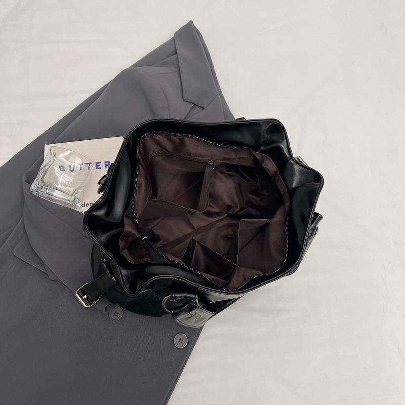 Minimalistische Damenhandtasche mit großem Fassungsvermögen, modische Schultertasche, einfache und lässige Tragetasche, geeignet für den täglichen Gebrauch und zum Einkaufen