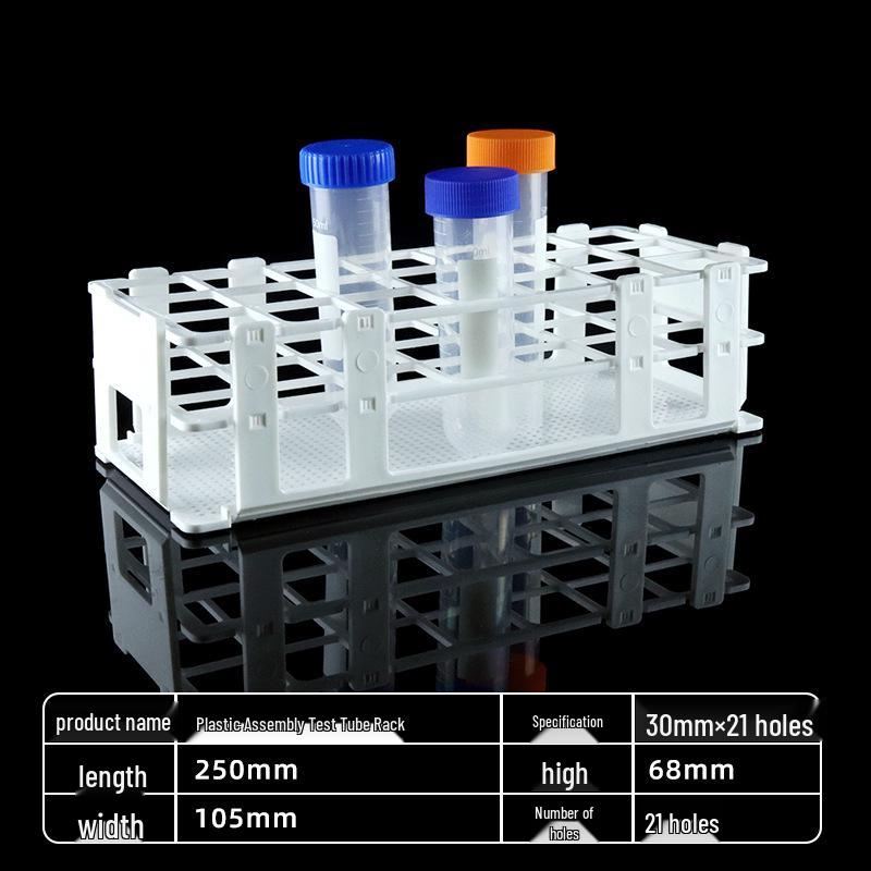 Chromatography, Cryogenic, and Headspace Vial Rack - Acrylic and PP Plastic Box for Small Vials