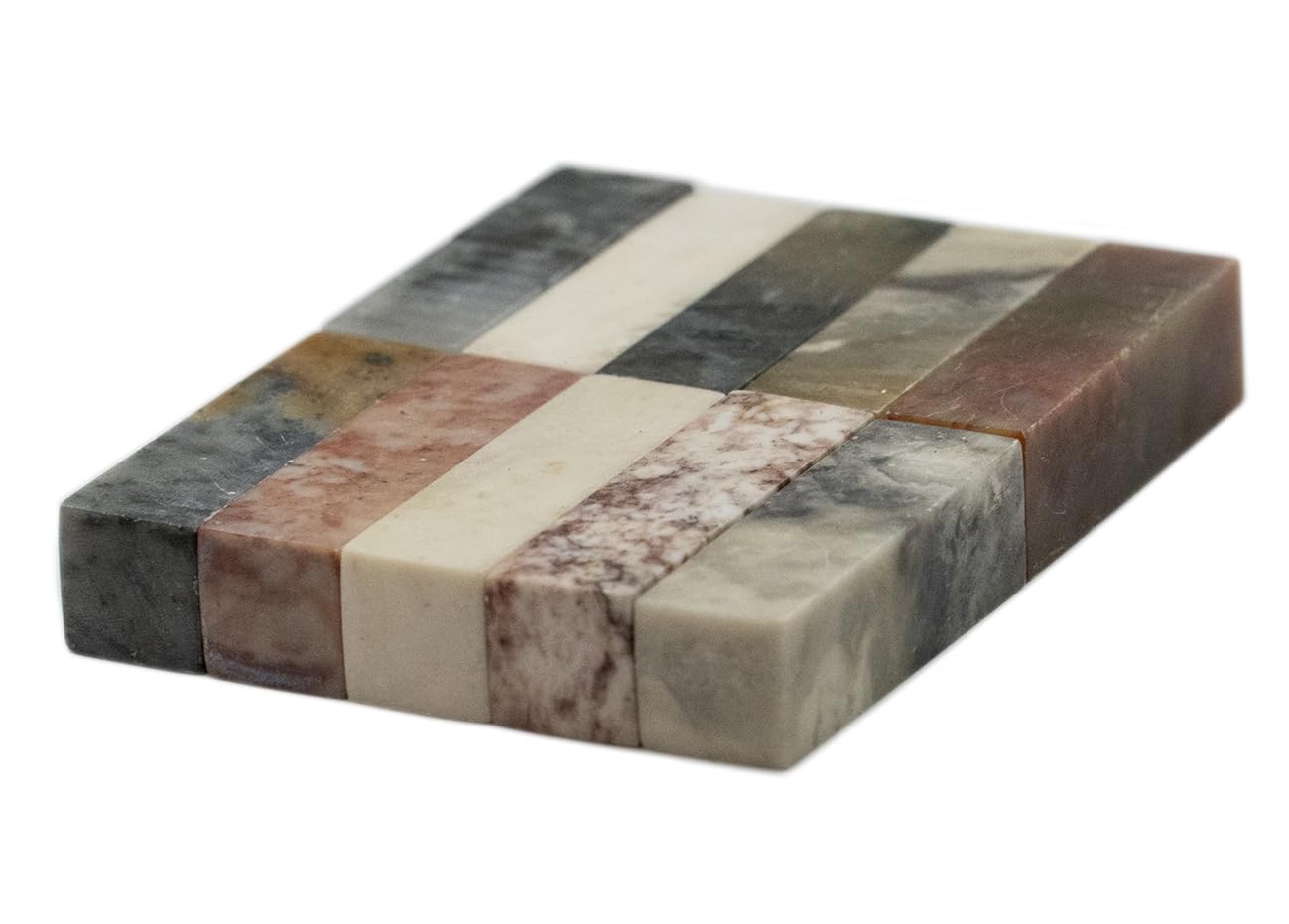 

Kobaido Tenkoku Seal Material, Parin Stone (9mm x 30mm), 0.9cm Square [Set of 10]