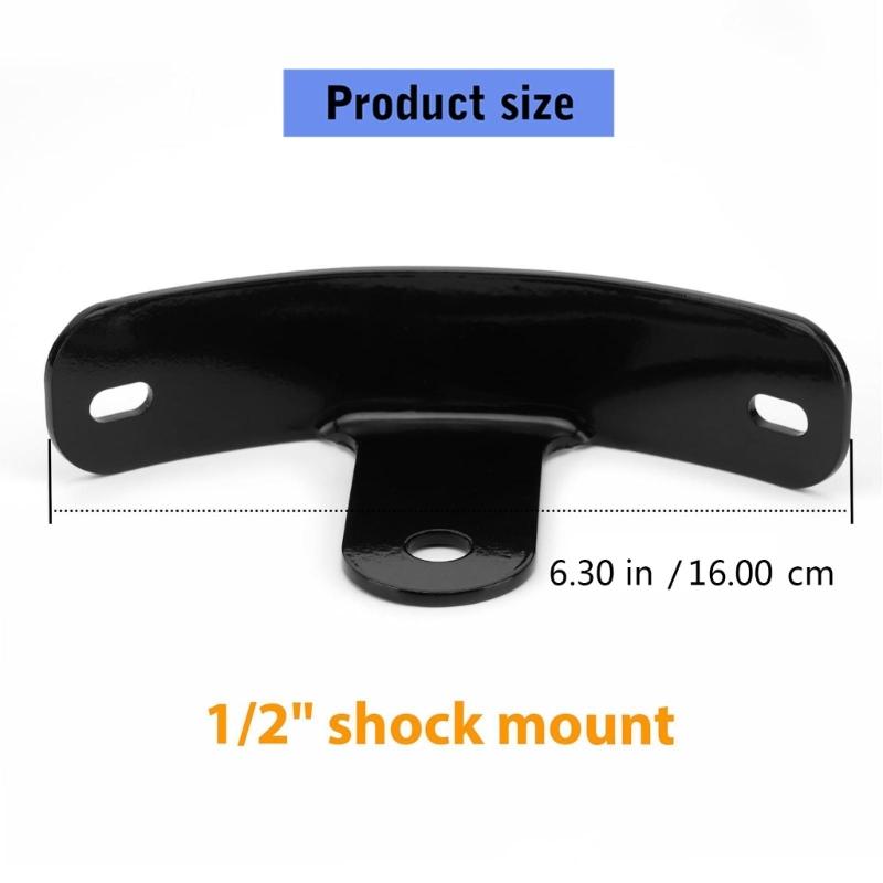 Steel Motorcycle Support Black Motorcycle Cured Vertical Side Mount Licese Plate Holder Bracket