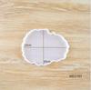 1Pcs Wave Coaster Table Mold Silicone Diy Baking Mirror Resin Cloud Epoxy Mold
