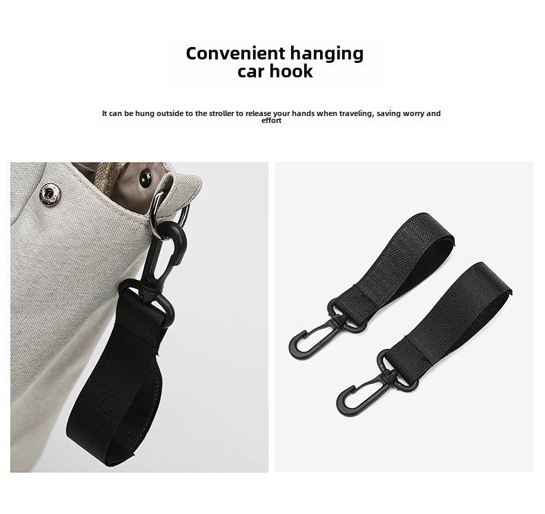 Modische multifunktionale Mamatasche: Isolierte Wickeltasche zum Tragen in der Hand, als Schultertasche oder als Messenger-Tasche für Mutter und Baby