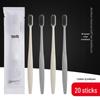 Jiemengzhe Adult Bamboo Charcoal Soft Toothbrush