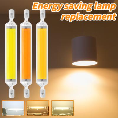 20W Super Bright Dimmable Led R7s Glass Tube Cob Bulb Ceramics 118mm R7s Corn L