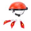 Wearable Hummingbird Feeder Plastic Clear Vision Portable Bird Feeder Helmet for Outdoor