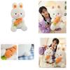 Rabbit Plush Toy Stuffed Animal Doll White Bunny Children's Birthday Gift Wholesale