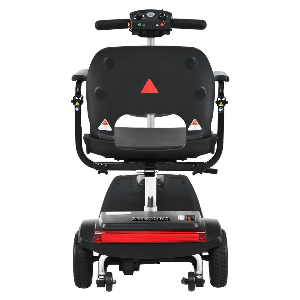 Elektrická mobilní koloběžka Sweetrich Air Classic pro seniory, motor 250W, baterie 12AH, maximální rychlost 6 km/h, dojezd 15 km.