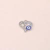 Rhinestone Devil Heart Eye Pendant for DIY Jewelry, Earrings, Necklace