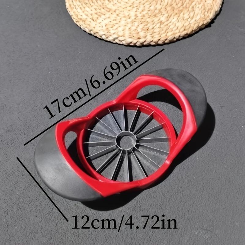 Großer 16-Klingen-Apfelschneider, Ein Apfelschneider und Entkerner, Hergestellt aus verbessertem Edelstahl.