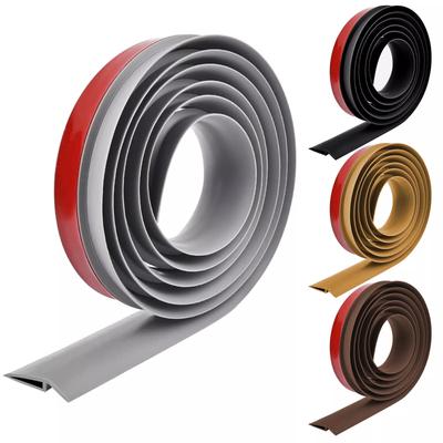 1M/2M PVC Laminado Carpete Piso Borda Porta Barra Piso Borda Guarnição Piso Transição Tira