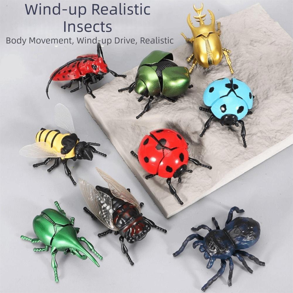 Simulation Chain Winding Insect Toys Plastic Animals Wind Up Insect Insect Model Toy  Party Gifts