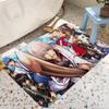 GINTAMA ANIME Bathroom Mat Anti-slip Absorb Water Long Strip Cushion Bedroon Mat Hotel Decor Mat