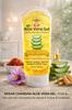 The Perfume Veda Kesar Chandan Aloe Vera Gel - (150gm) | Hydrates & Nourishes Skin | With Goodness of Saffron, Sandalwood & Vitamin E | Soothes Sunb
