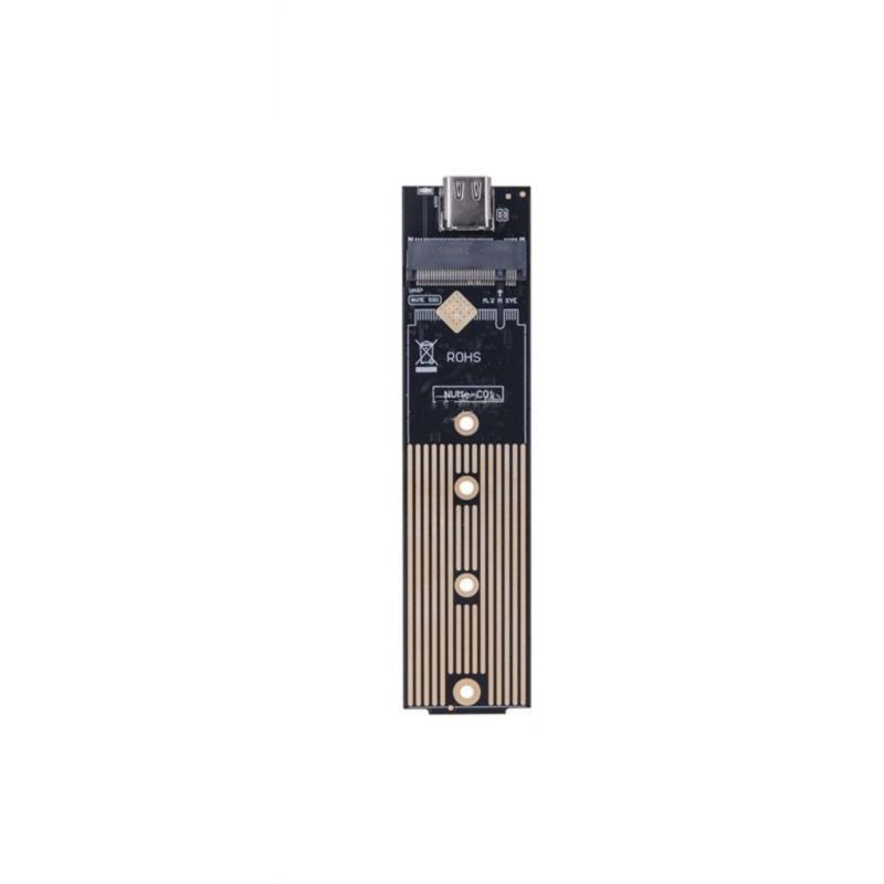 M.2 NVME SSDs to USB Adapter for Fast File Transfers Support for 2280 2260 2242 2230 Drive Type C/USB Interfaces