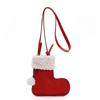 Simple Korean Style Suede Crossbody Bag LambWool Fluffy Lamb Fur Bag Purse Wallet Travel Plush Boot Bag Outdoor