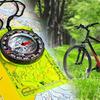 Outdoor Camping Directional Cross-country Race Hiking Special Compass Baseplate Ruler Map Scale Compass Night Boy Gift Tool
