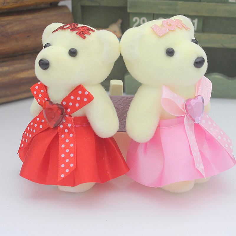 Cross-border Fresh Flowers & Cartoon Bouquet Dolls - Foam Bears & DIY Handmade Wrapping Materials