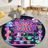 Bubble Bobble Round Area Rug,Carpet Rug for Living Room Bedroom Sofa Playroom Decor,Non-slip Floor Mat41