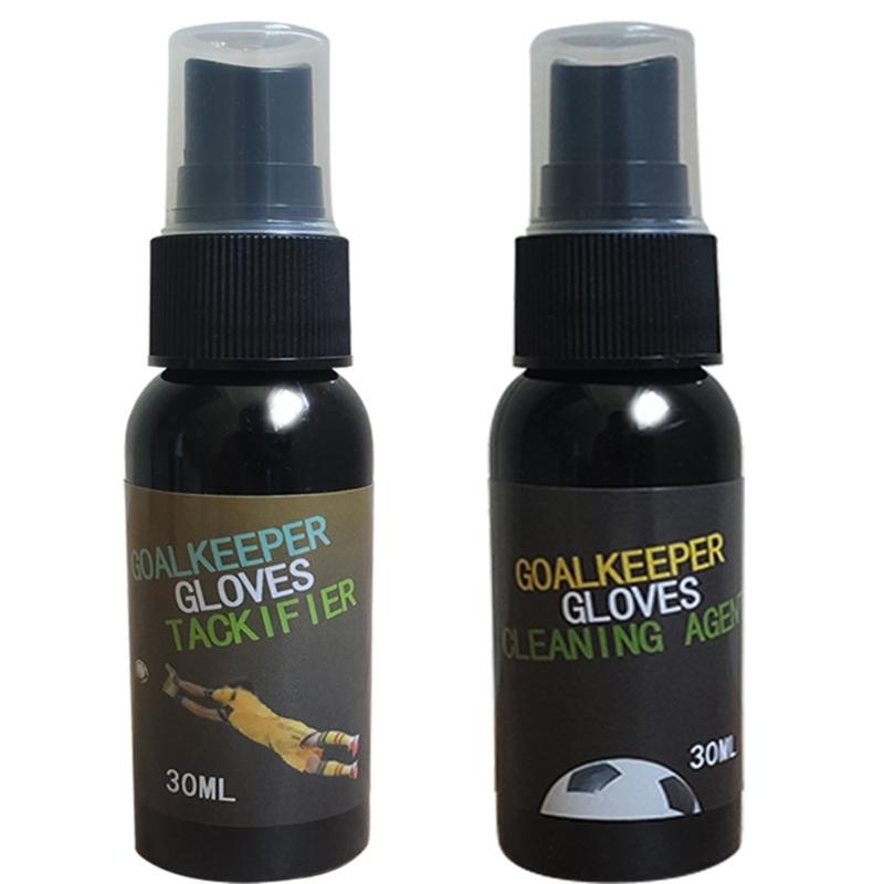 Football Goalkeeper Gloves Glues Glove Grip Spray Non-Slip Glove Cleaning Agent Portable Goalkeeper Tackifier Easy To Use