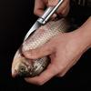 1Pc Stainless Steel Fish Scale Knife, 3-in-1 Shrimp Peeler and Shrimp Line Cutter Multifunctional Kitchen Gadget