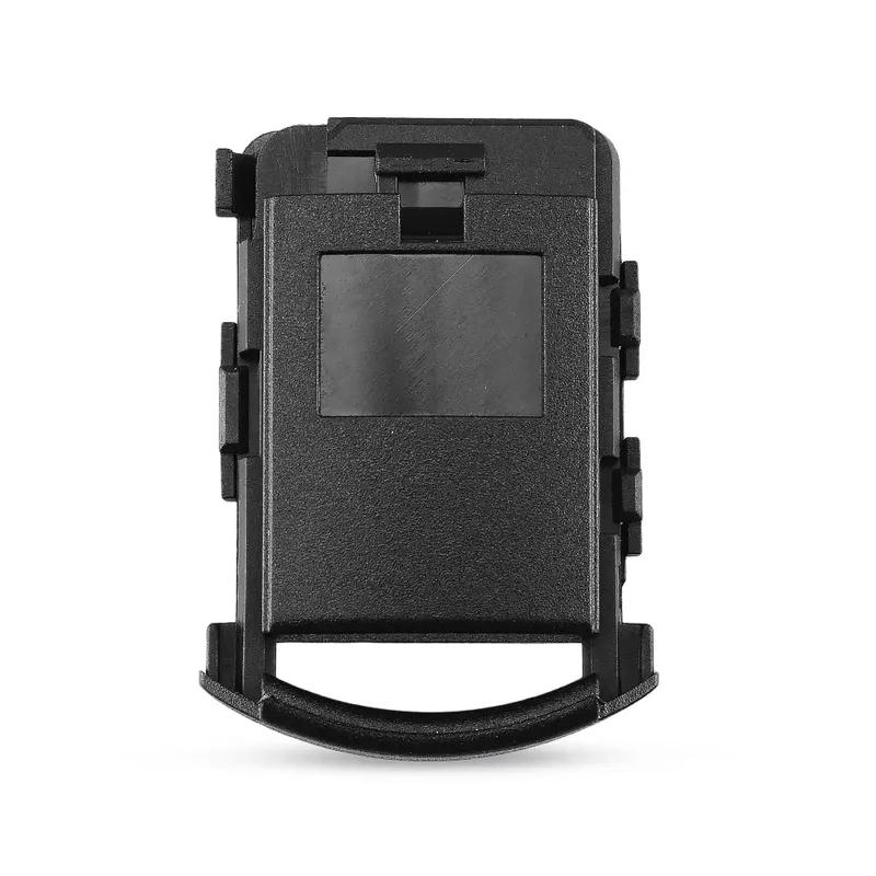 KEYYOU 10Pcs 2 Buttons Remote Key Case Replace Black Car Key Shell Fob Cover For Vauxhall Opel Corsa C Meriva Combo Tigra