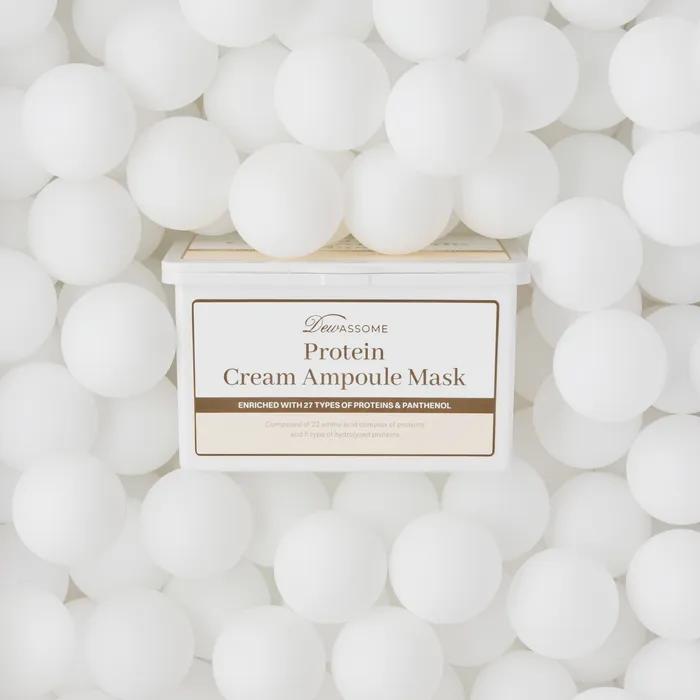 Protein Cream Ampoule Mask (90 Sheets / 300ml)