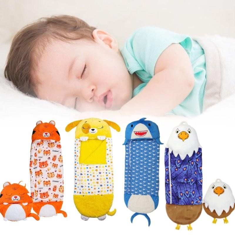 Sleeping Kids Large Bag Napping Napper Play Pillow Warm Collapsible Camping