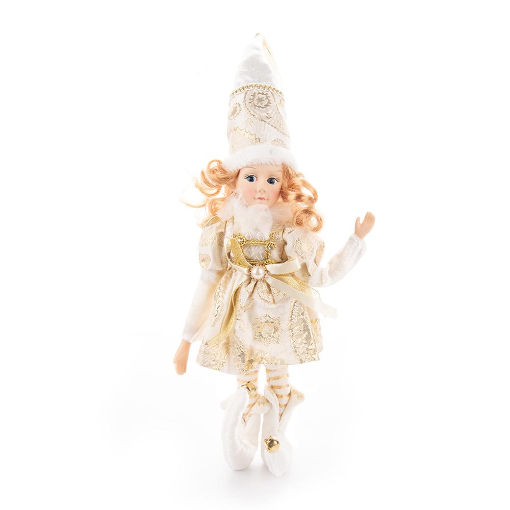 

2024 Рождественское украшение 45 см кукла-эльф игрушка подвесной декор Navidad кулон украшения для дома новогодний подарок для детей