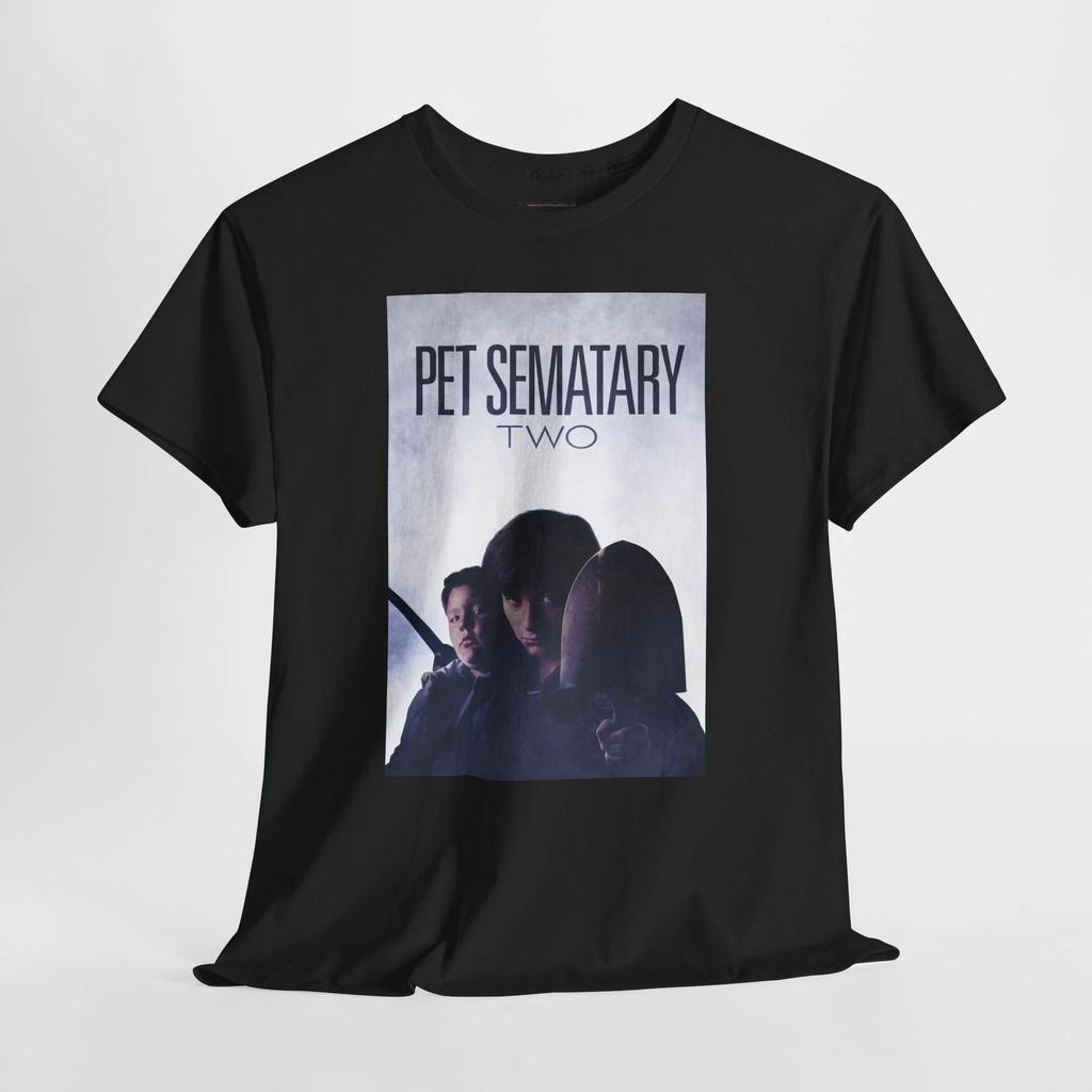 Pet Sematary Two 1992 Retro Filmplakat Horror Unisex Grafik-T-Shirt