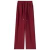 Women's Wide-Leg Velvet Sweatpants - Height-Enhancing Banana Sports Pants for Autumn/Winter 2025
