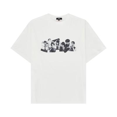 BTS Arirang Kurzarm-T-Shirt BTS Weiß - Offizielles K-Pop Grafik-T-Shirt