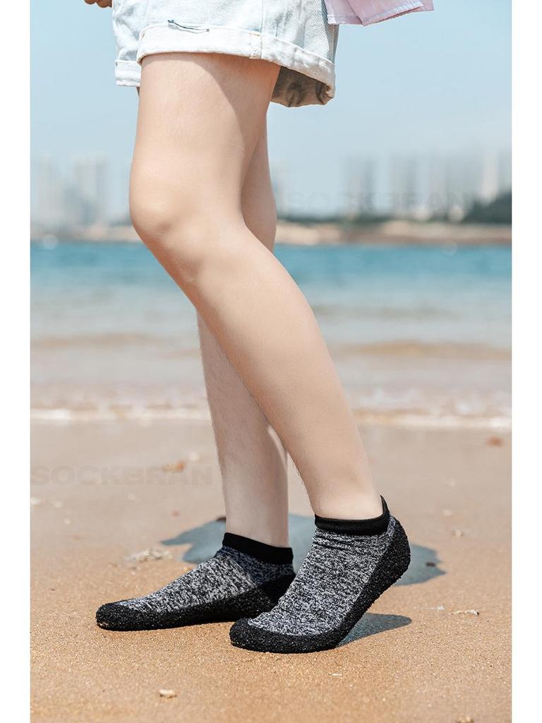 Scarpe/Calzini Traspiranti Antiscivolo in Tela da Yoga e Fitness per Allenamento, Nuoto e Guado