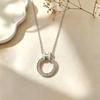 Elegant Cat Pendant Necklace: Fresh Design with Micro-Set Zircons for Women - Light Luxury & High-End Feel; Perfect Clavicle Chain Accessory.