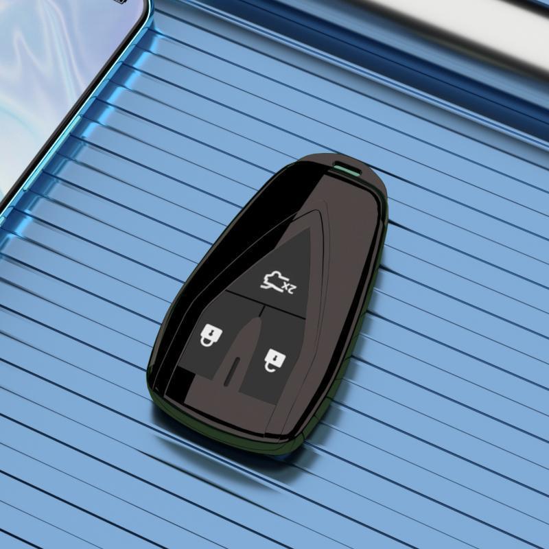Changan UNi-T Key Case: Full Coverage, Sporty 3-Button Protective Shell Changan UNI-T