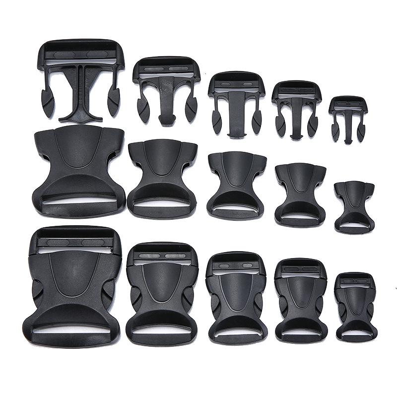 

Регульована пластикова пряжка для поясних сумок та рюкзаків, 1-5 см