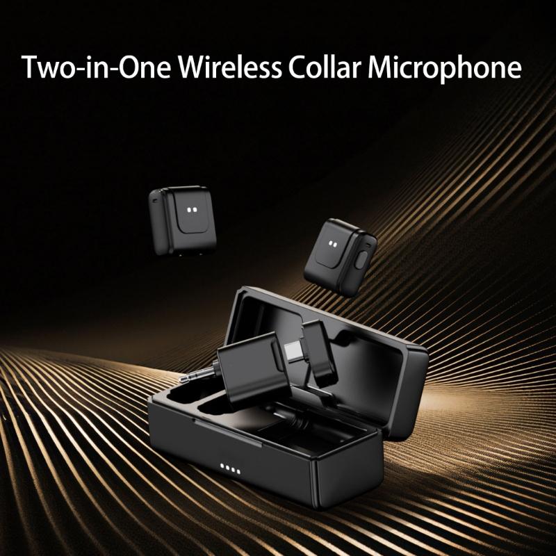 Magnetic Clip On Wireless Microphones Featuring Clear Sound Capture And Stable Signal Transmission
