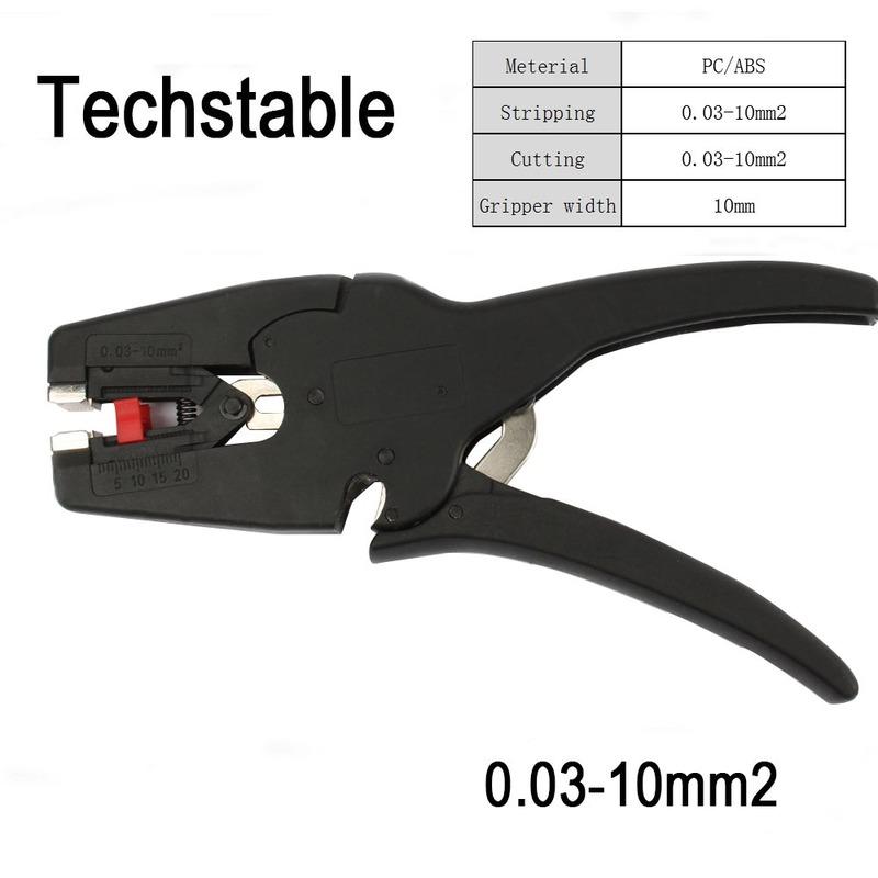 Self-Adjusting Insulation Pliers Wire Stripper 0.03-10 Mm² Cutter Cable Scissors Wire Stripper Tool