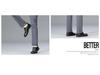 Men's Summer Business Casual Ice Silk Quick-Dry Pants - Straight-Leg, Nine-Point, Light and Formal for Young and Middle-Aged