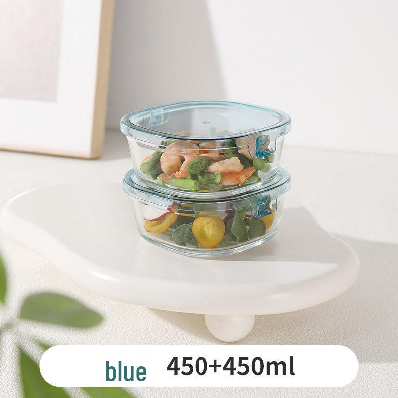Microwaveable Glass Lunch Bento Box - Salad & Fresh Storage Container