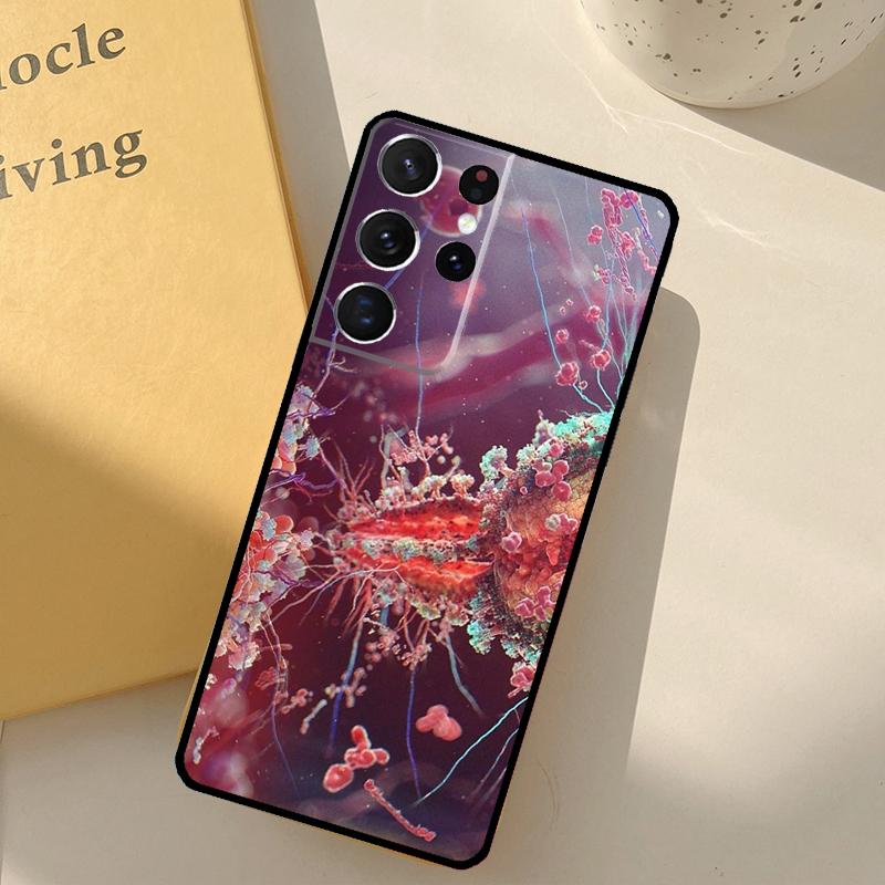 Biology Chemistry Phone Case For Samsung Galaxy S23 S20 S21 S22 S24 S25 Ultra S9 S10 Plus S25 FE Cover Shell