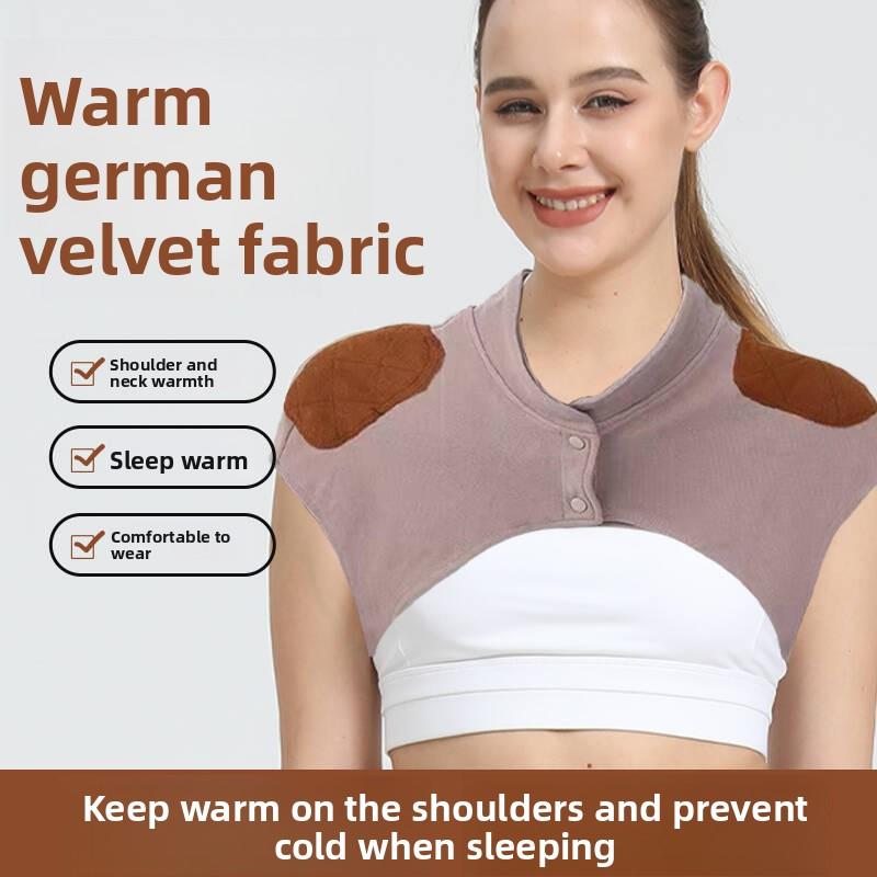 Shoulder Care Cervical Spine Vest for Middle-aged Elderly Sleeping Cold Warm Pregnant Women Confinement Long Sleeves