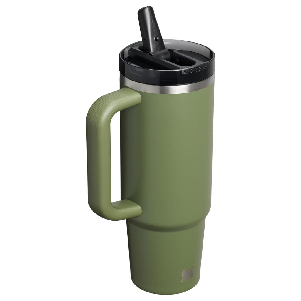 Stanley 1913 Quencher ProTour Flip Straw Vacuum Insulated Tumbler 30 oz Dry Pine