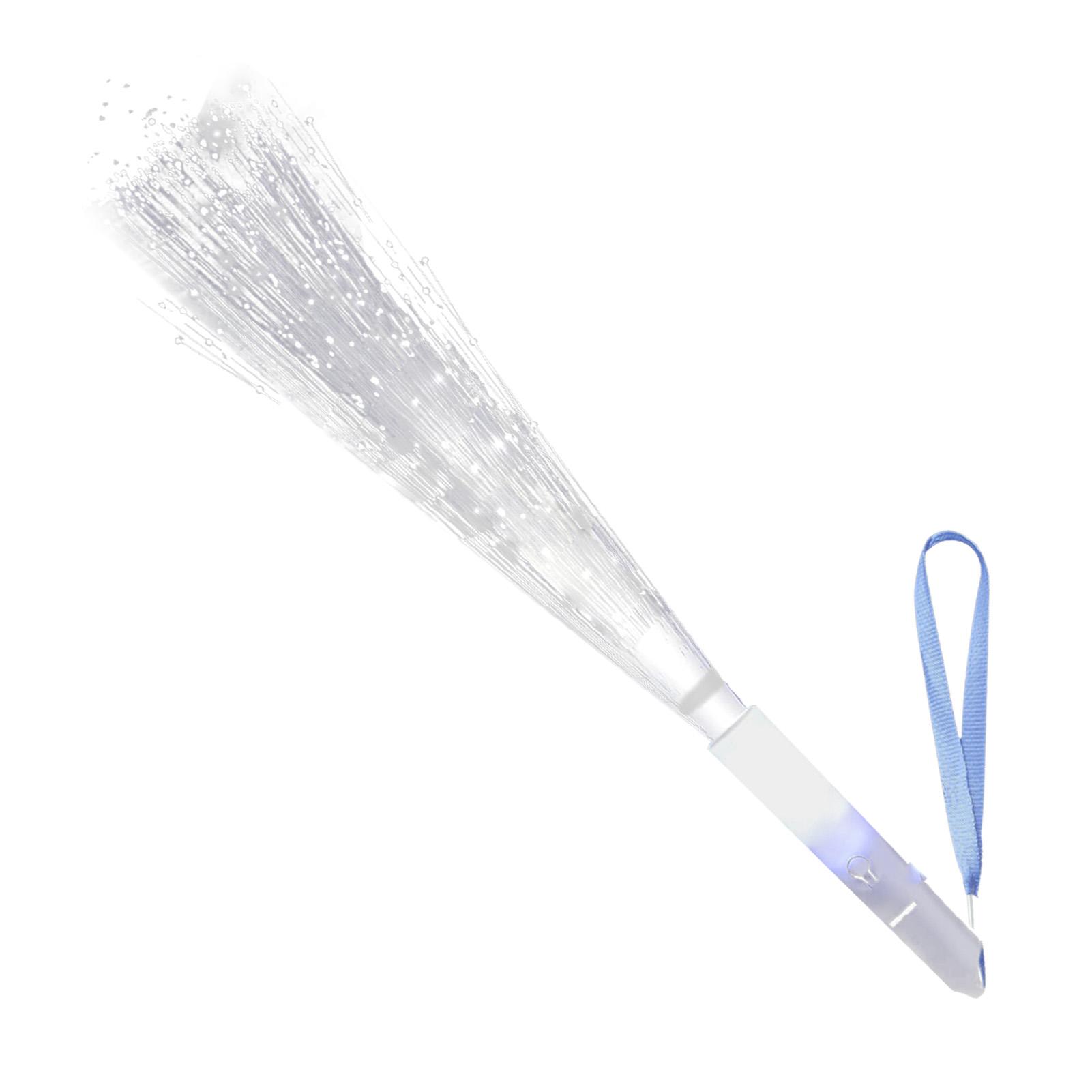 

120 шт. Мигающие палочки Белые 3 режима свечения Без излучения Питание от батареек Светодиодные волоконно-оптические палочки для