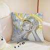 Art HHajime SSorayama cushion cover Pillow Case Plush Fabric Soft Double Sided Print Sofa Cushion Cover Throw Pillow Covers