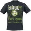 Into Oblivion Glitch Lamb of God T-Shirt Uomo Donna Banda Metal Rock Maglietta Grafica 100% Cotone Estate Streetwear Top